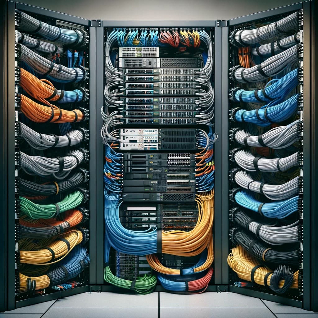 LAN cabling and switches